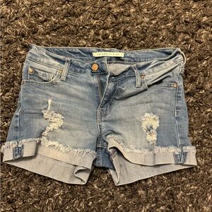 Celebrity Pink Jean Shorts